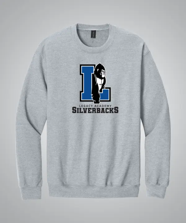 L Gorilla Silverbacks Teachers Crewneck