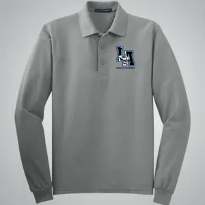 LA Face Long Sleeve Polo