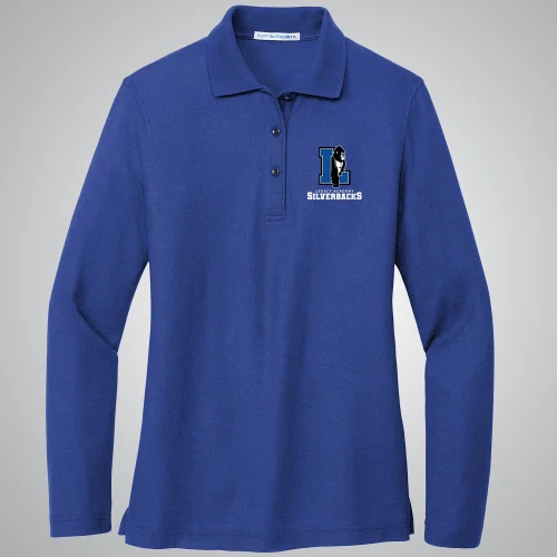 Ladies LS LA Polo Royal