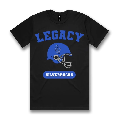 black football shirt